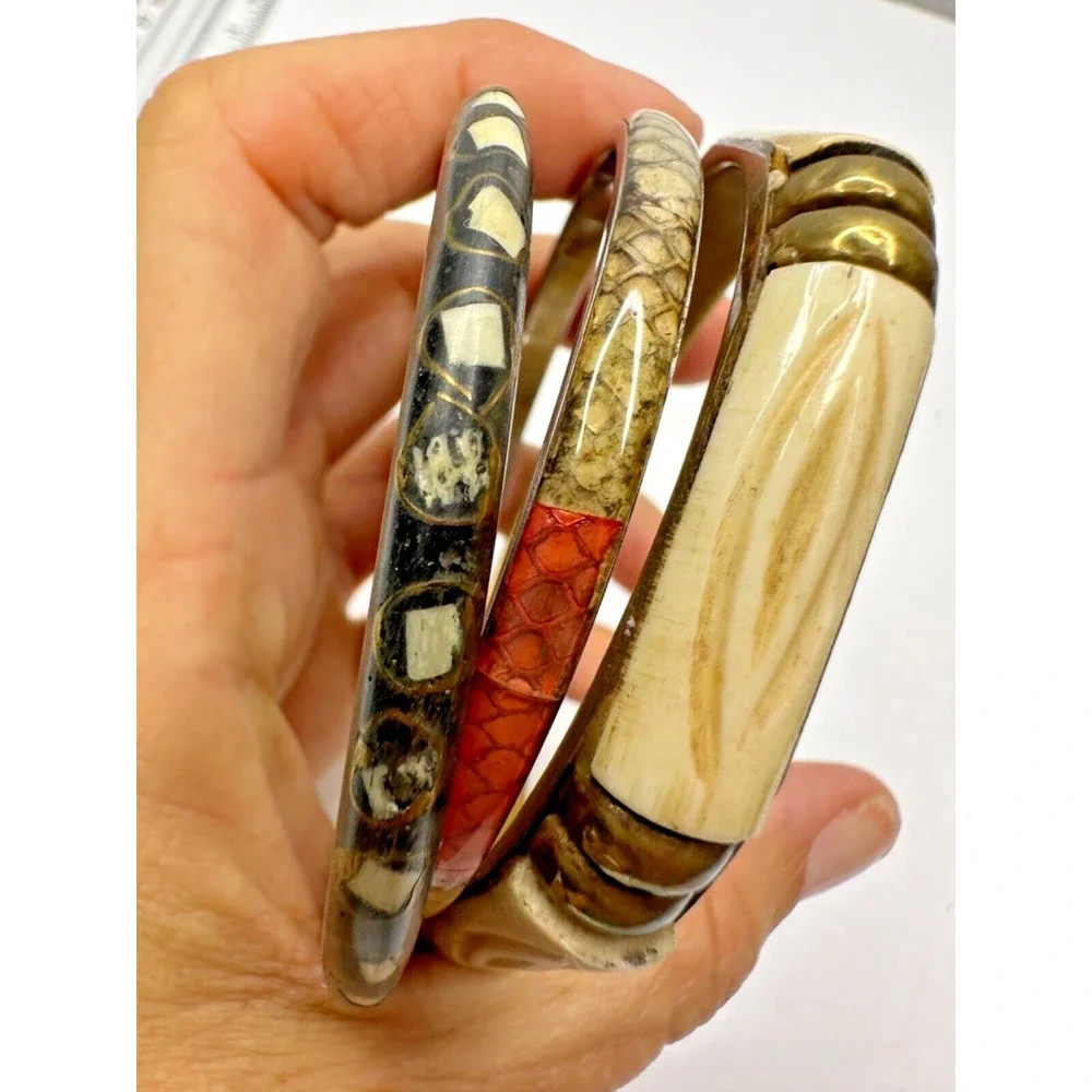 Source Unknown brass bangles